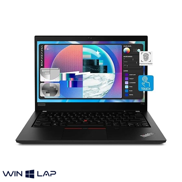 LENOVO-THINKPAD Pad P14s - Ryzen 7 -5850U (1) نمای روبروی لپتاپ