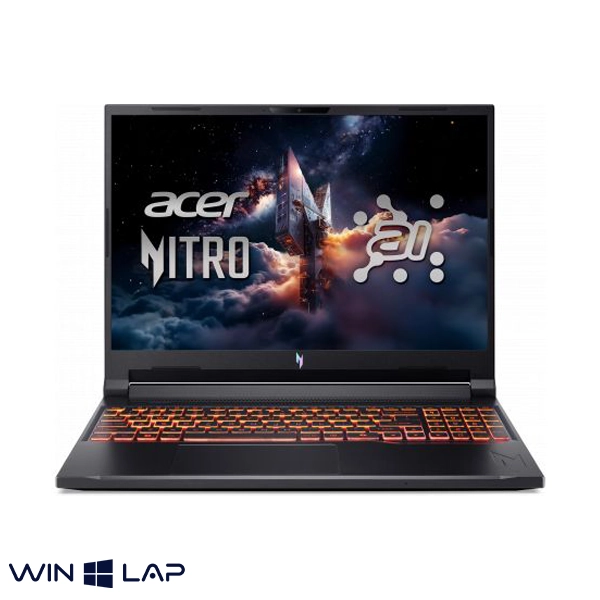لپ تاپ گیمینگ Acer مدل NITRO ANV 16-61 – پردازنده Ryzen AI 7-350 – گرافیک 8GB RTX 5060 حافظه RAM 16GB حافظه هارد SSD 1TB