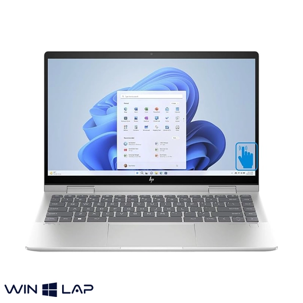 HP مدل ENVY 14-X360 (1) نمای رو به رو لپ تاپ